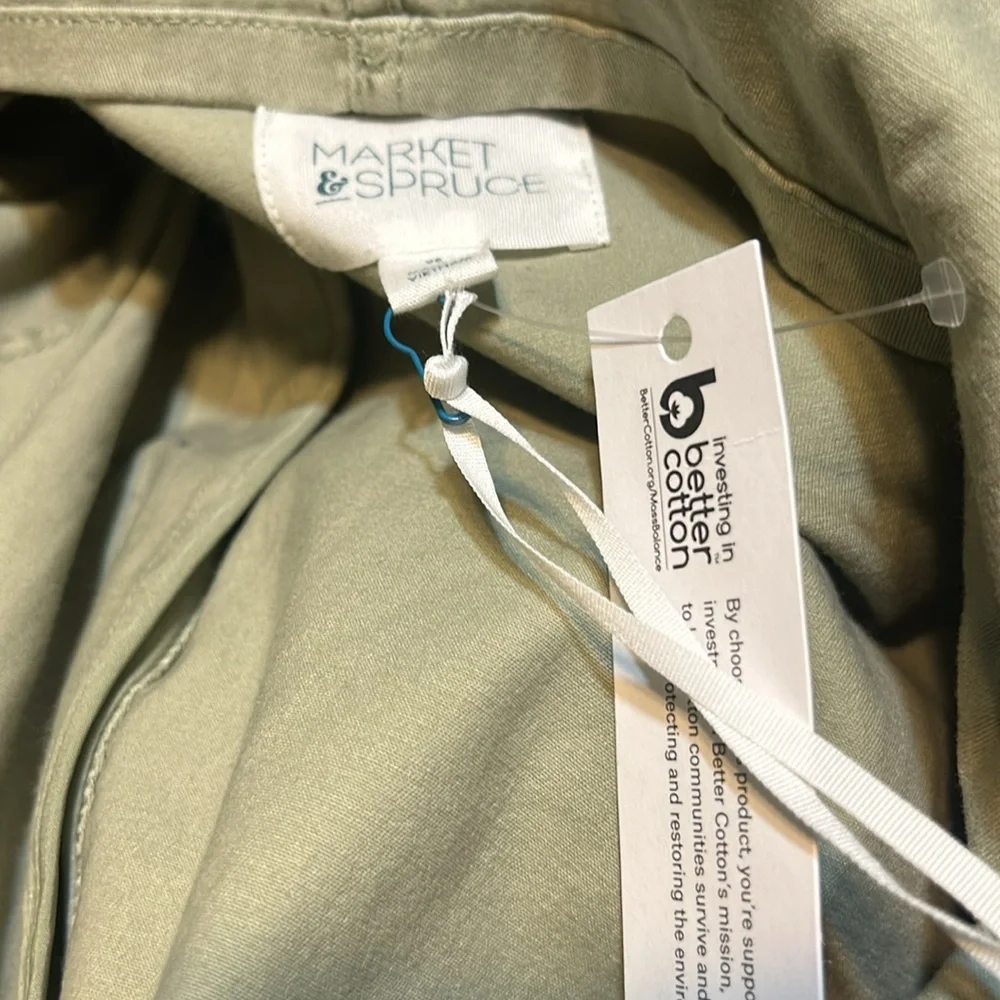 Market & Spruce Women's Olive Utility Jacket